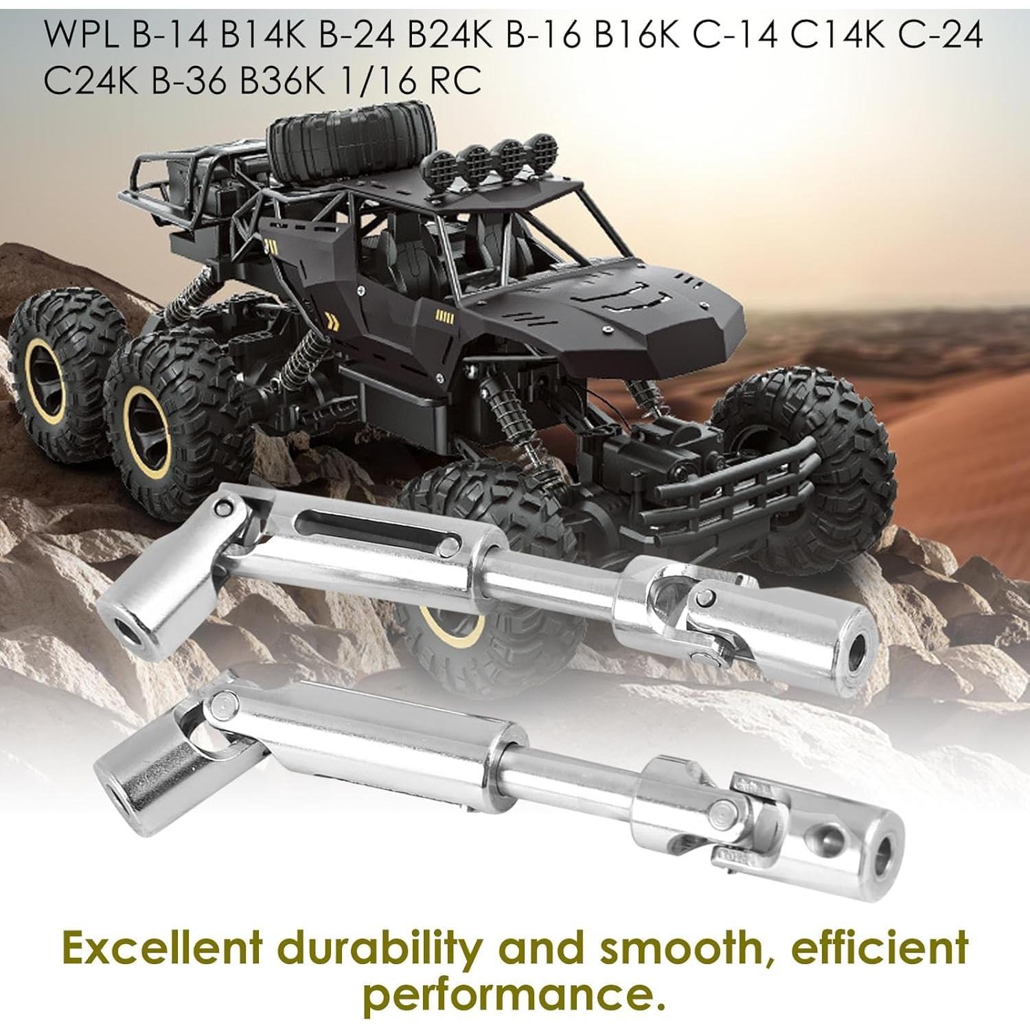 Eje de Transmisión RC Metal Dilwe 1/16 para Camiones WPL