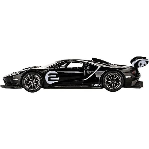 Coche Diecast GT Mk II #2 Negro Sombra 1/64 True Scale