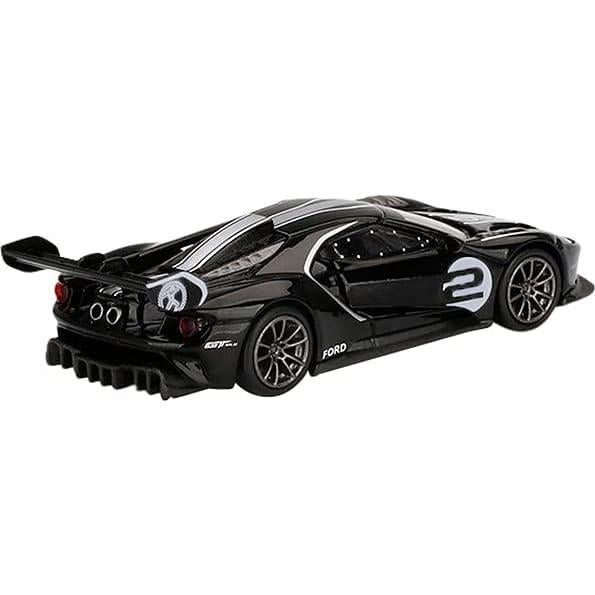 Coche Diecast GT Mk II #2 Negro Sombra 1/64 True Scale