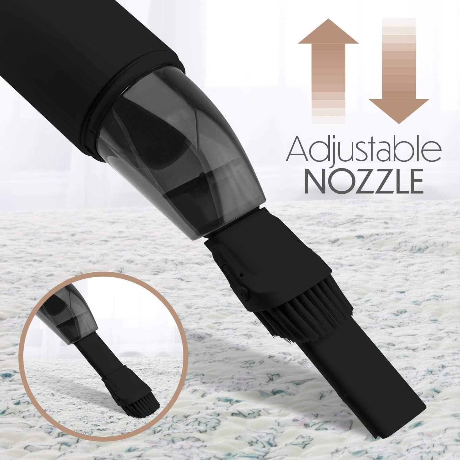 Aspiradora de Mano Inalámbrica STARUMENT 120W Compacta Negra