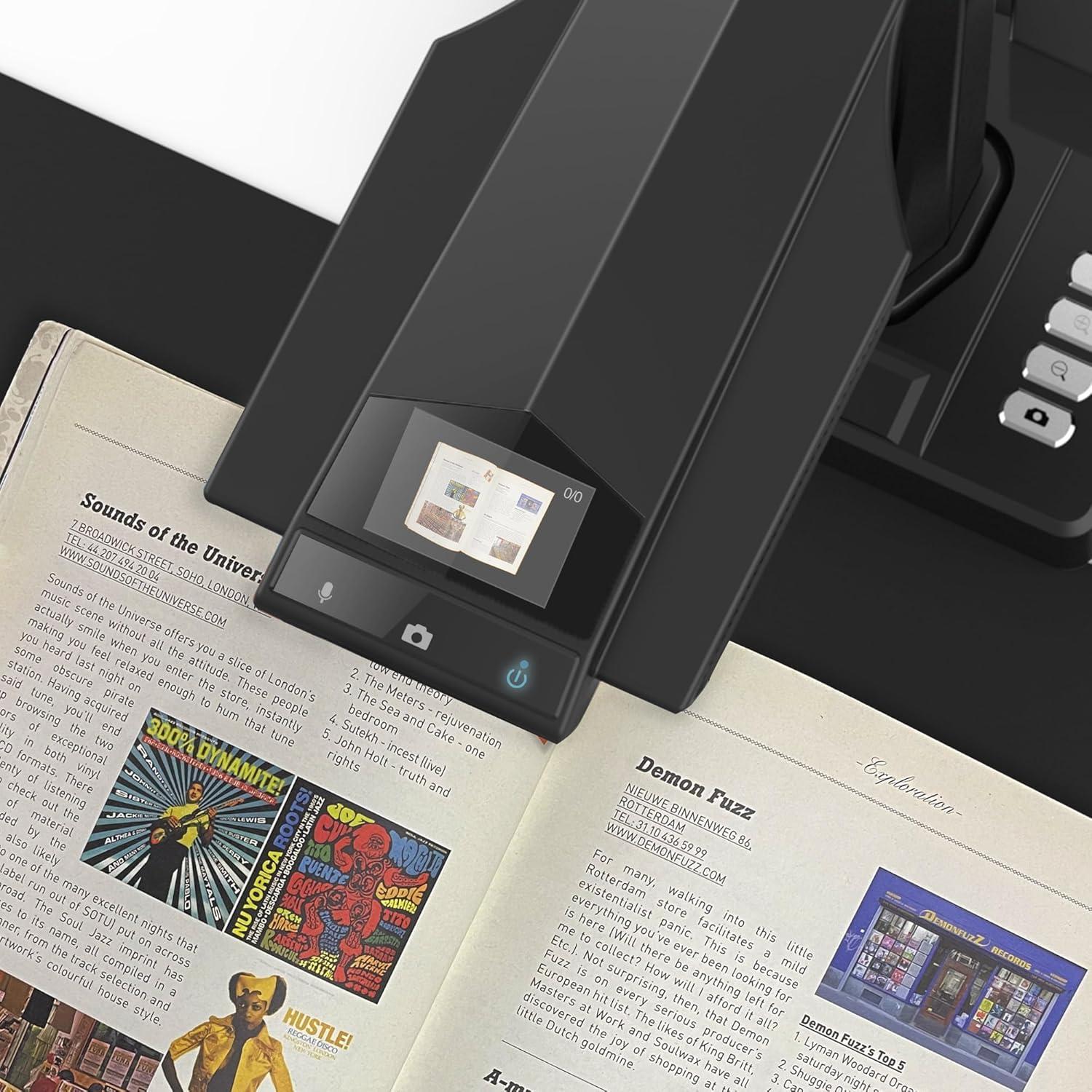 Escáner de Documentos A3 CZUR ET18 Pro 18MP OCR Rápido