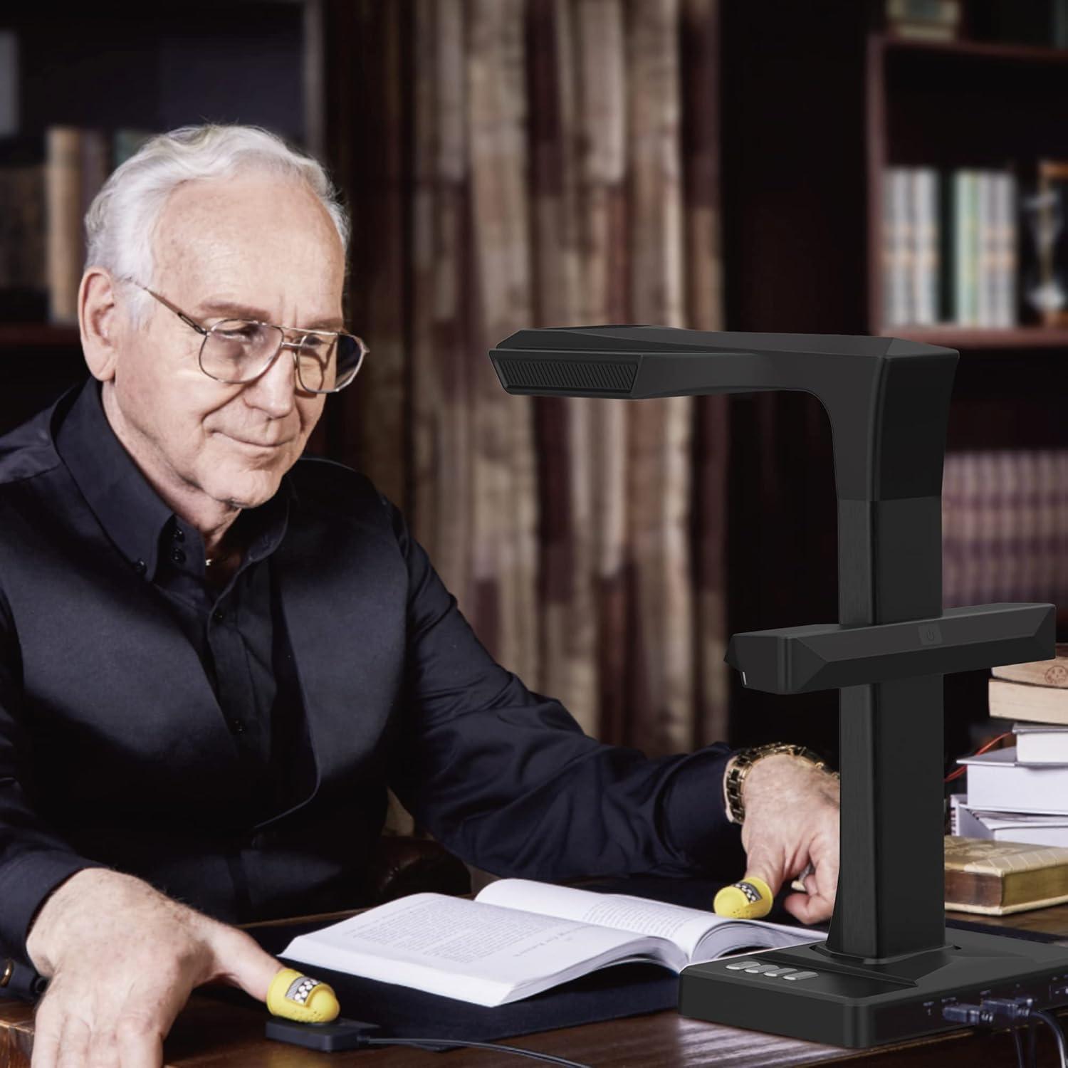 Escáner de Documentos A3 CZUR ET18 Pro 18MP OCR Rápido