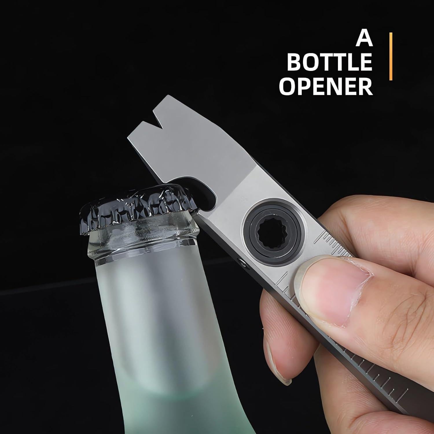 Barra de Palanca EDC Titanio ResafeLy 11.83cm Multiuso