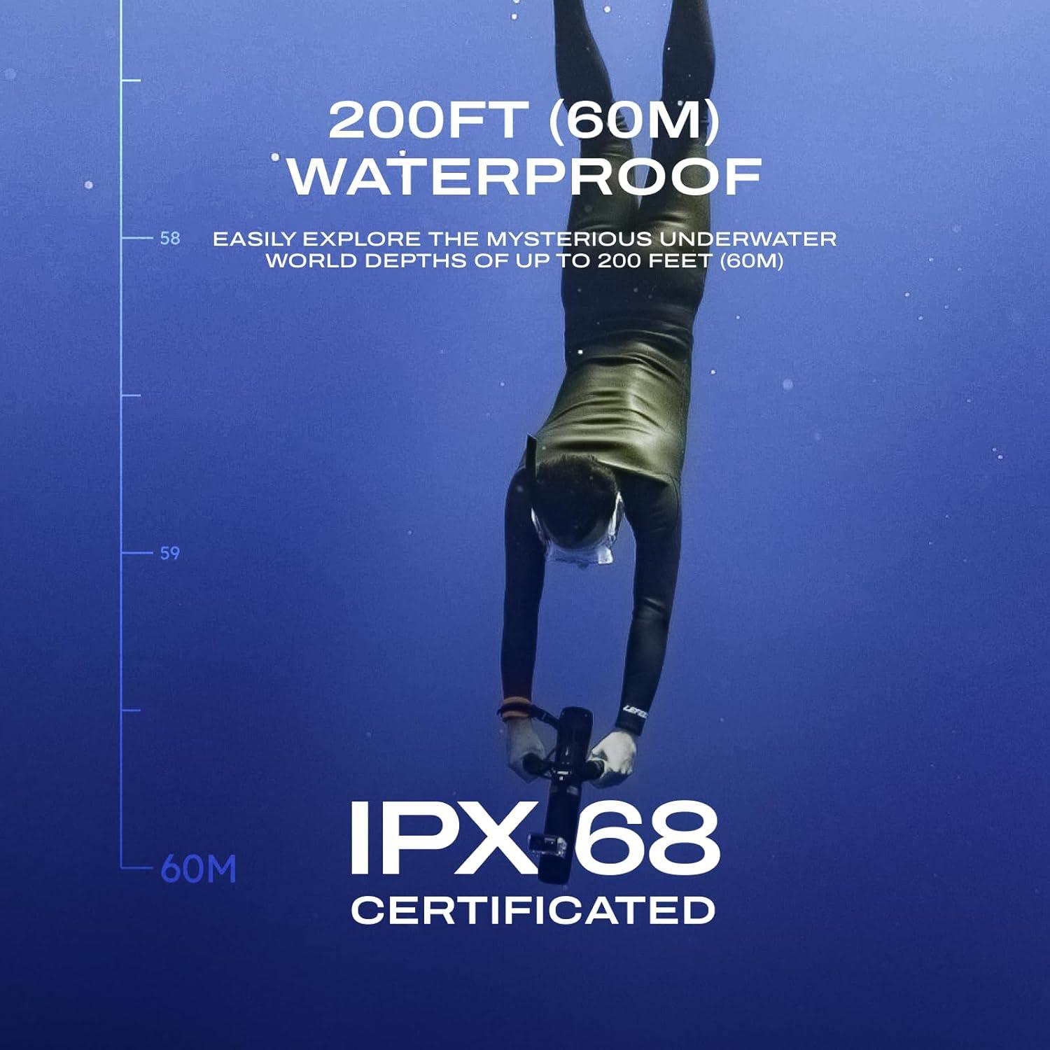 Scooter Submarino LEFEET P1 Profesional 60m IPX8 500W