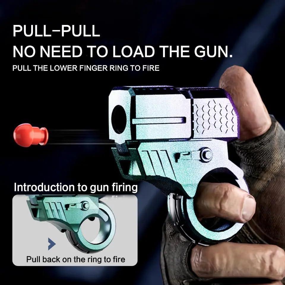 Juguete Antiestrés FXCOOLCT Pistola EDC Verde para Adultos