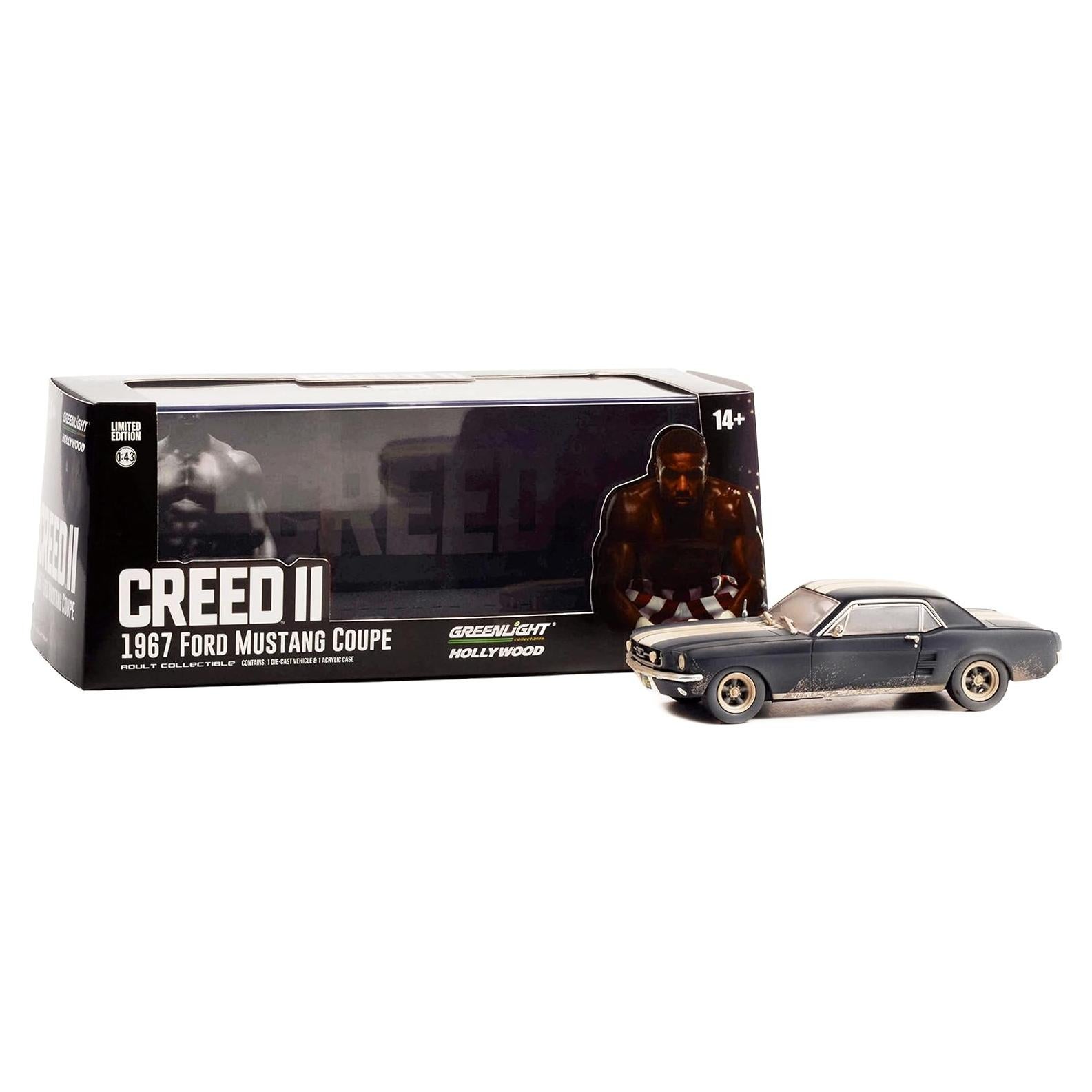 Coche Diecast 1/43 Greenlight Ford Mustang 1967 Adonis Creed