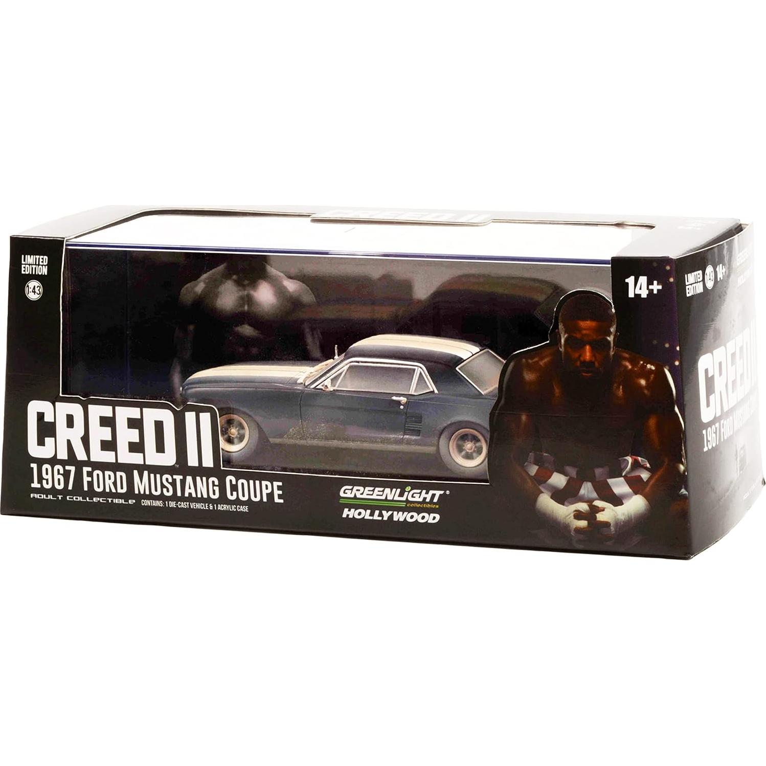 Coche Diecast 1/43 Greenlight Ford Mustang 1967 Adonis Creed