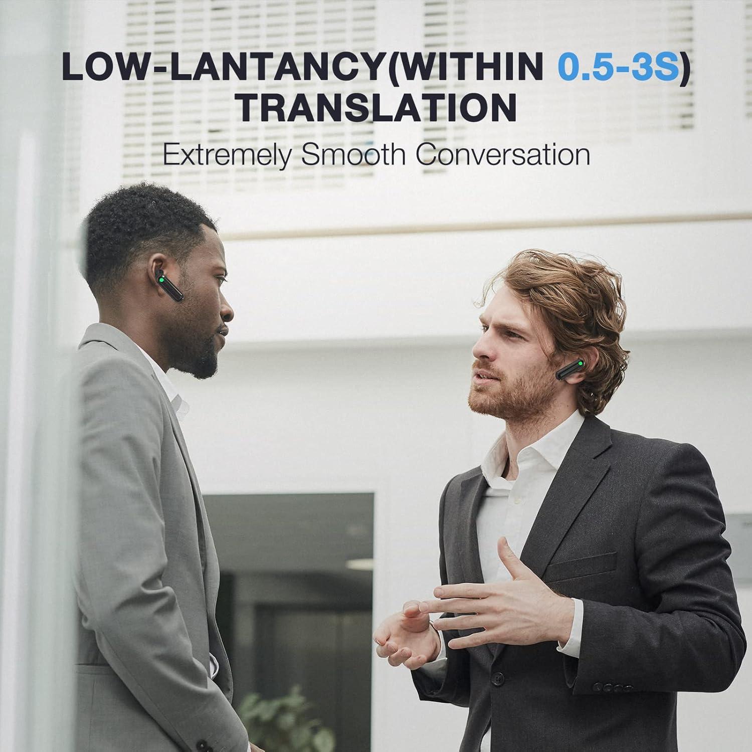 Traductor Simultáneo Timekettle WT2 Edge - 40 Idiomas, Negro