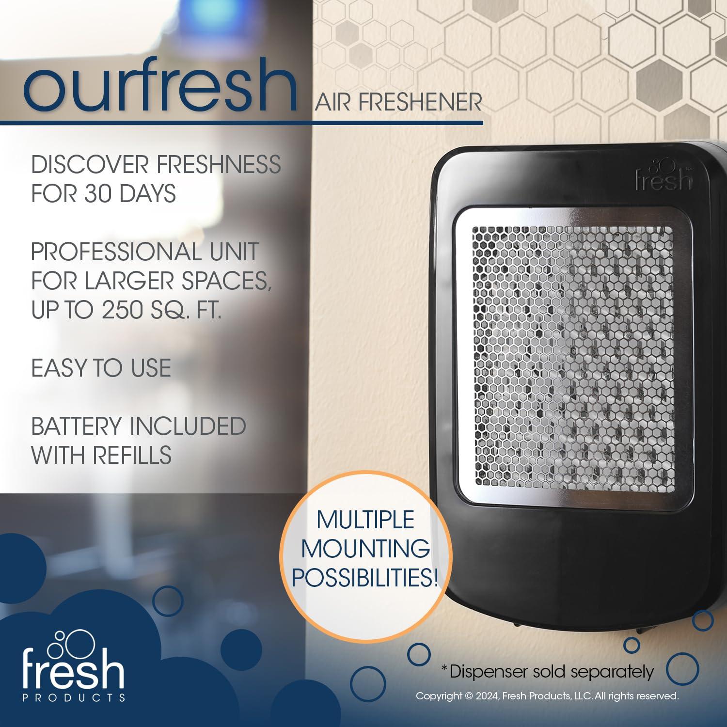 Ambientador Seca Ourfresh Coco Vainilla 8 Pk 30 Días