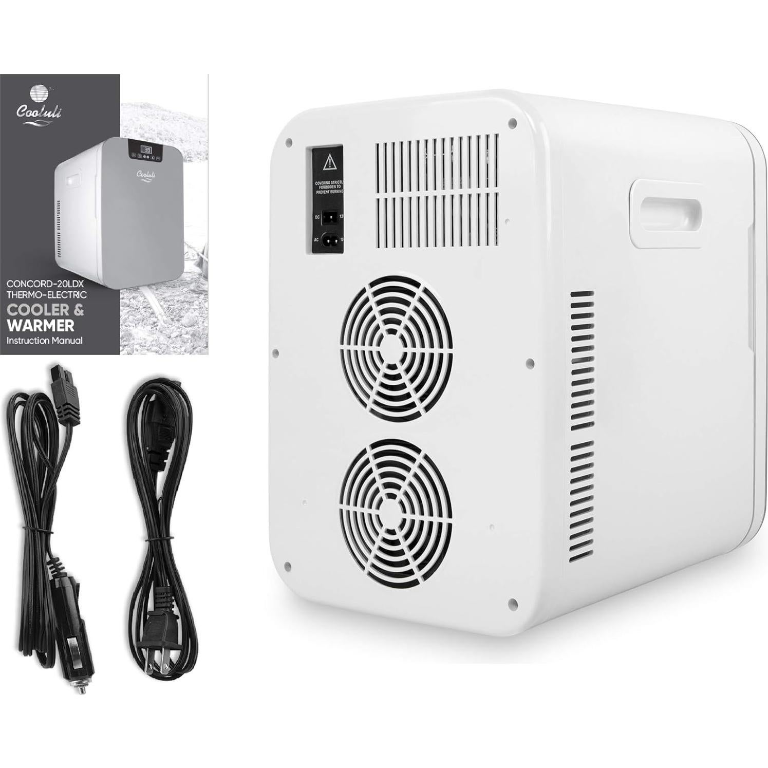 Mini Refrigerador Cooluli 20L Control Digital Negro