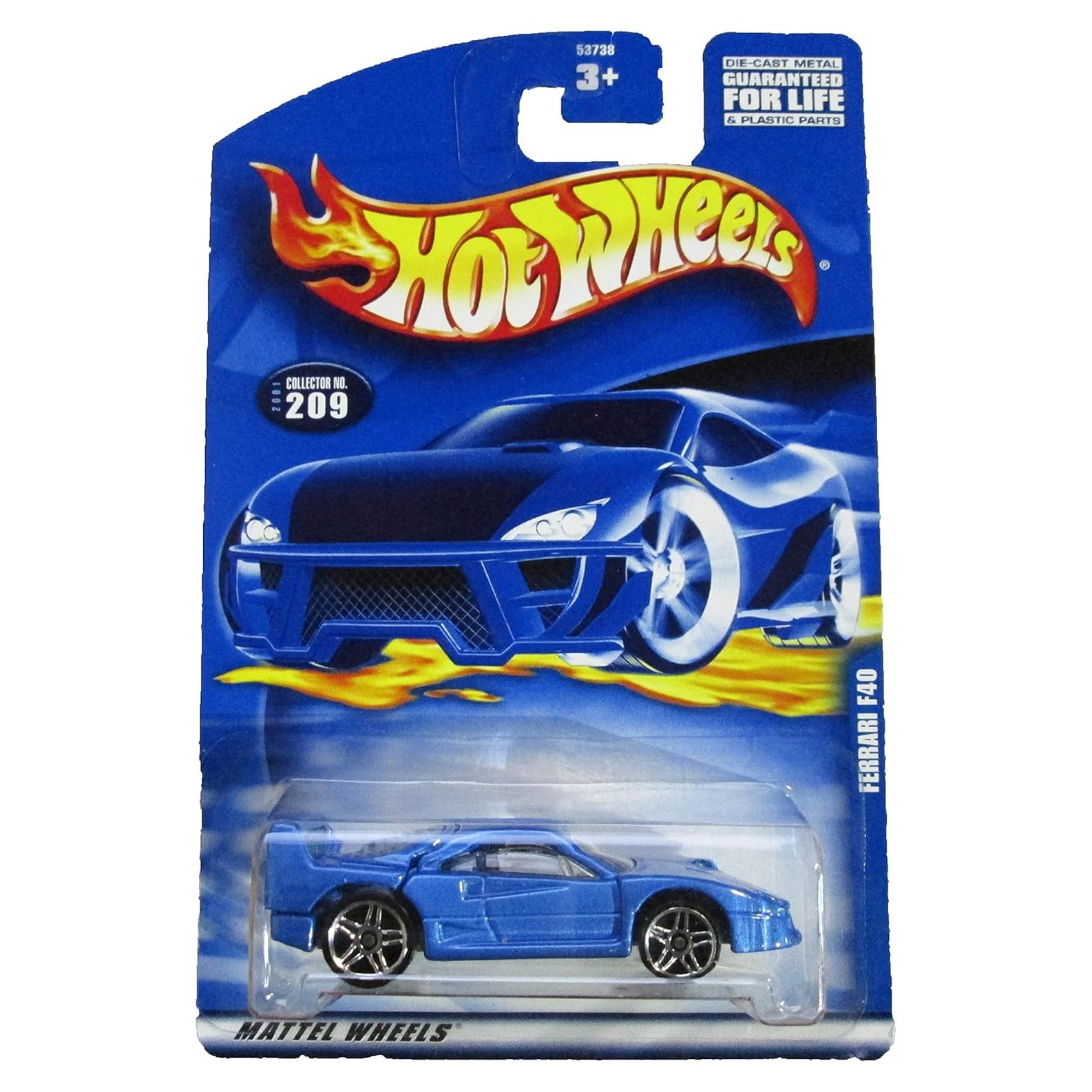 Coche Coleccionable Hot Wheels Ferrari F40 1:64 Mattel