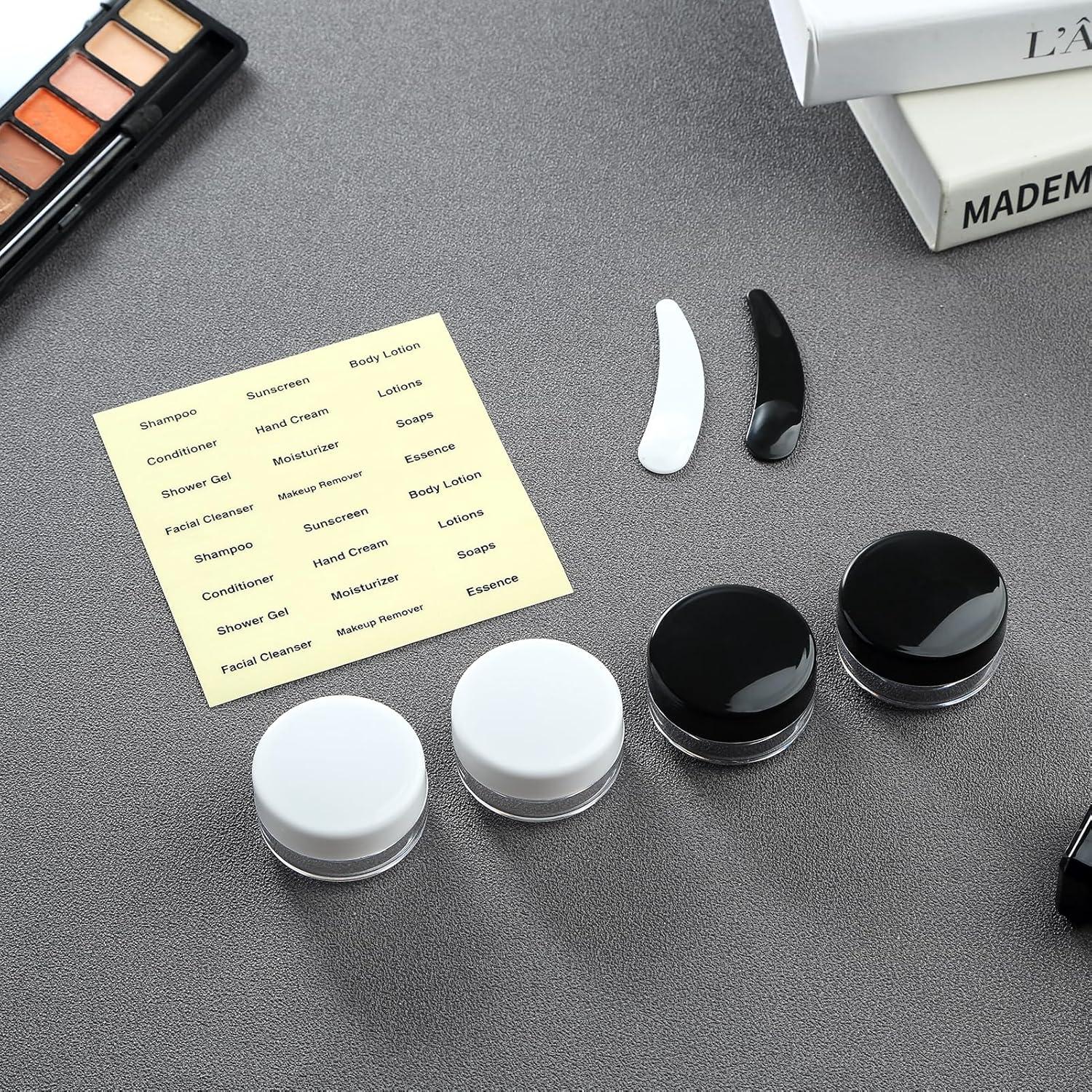 Gemice 16 Pack Botellas de Viaje Silicona A Prueba de Fugas