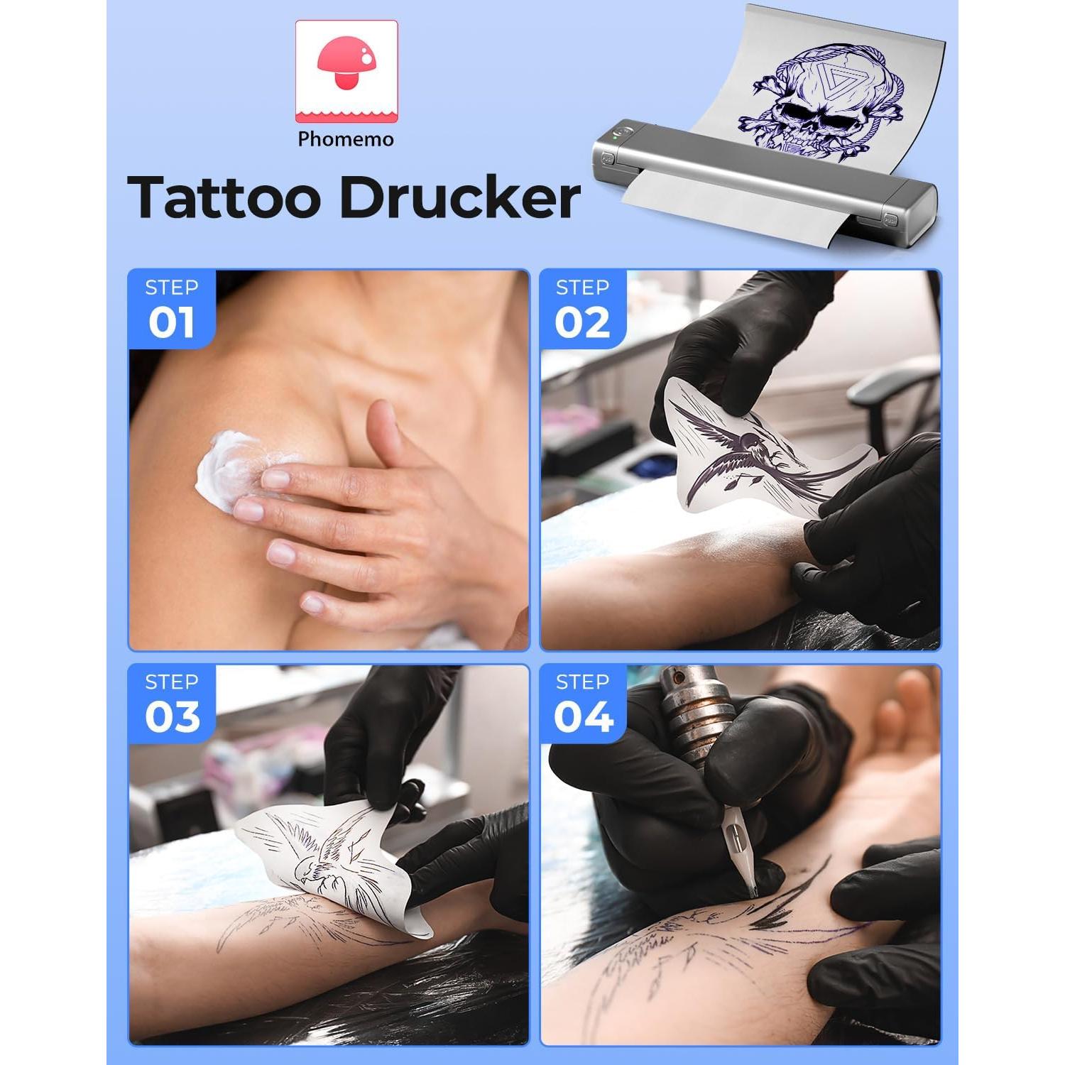 Impresora Térmica Portátil Phomemo M08F - Sin Tinta, 21.6x27.9cm