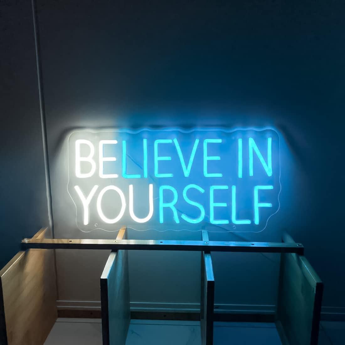 Letrero de Neón LED Personalizado CIONAOR 40.6x15.2cm