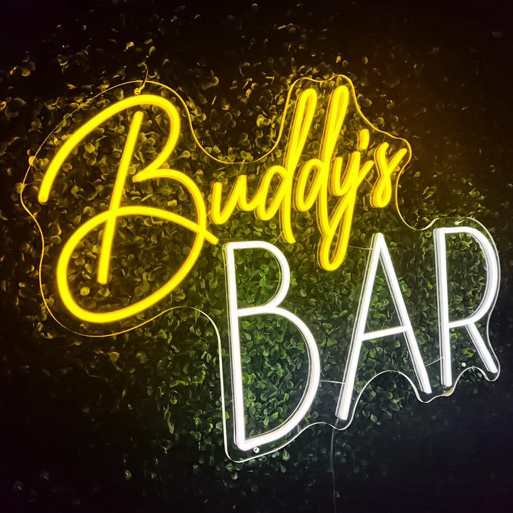 Letrero de Neón LED Personalizado CIONAOR 40.6x15.2cm