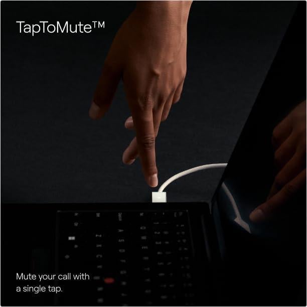 Opal Tadpole - 4K Webcam with a Clip, Built for Laptops. 4K Sensor, VisiMic Directional Microphones, Works on Mac, PC and Tablets - Black