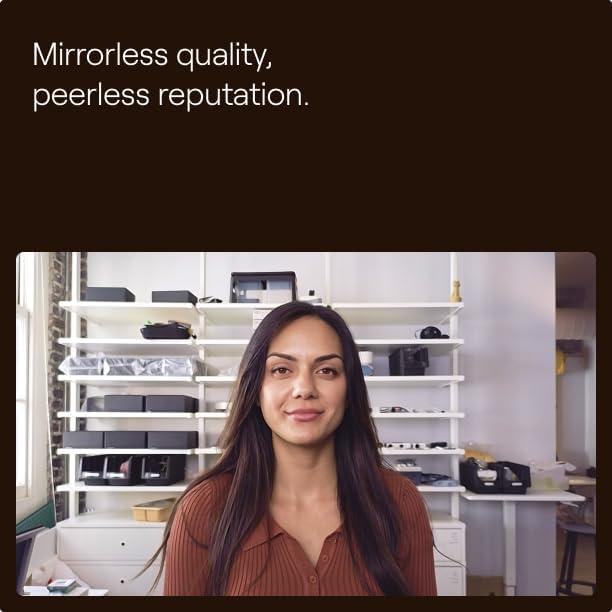 Opal Tadpole - 4K Webcam with a Clip, Built for Laptops. 4K Sensor, VisiMic Directional Microphones, Works on Mac, PC and Tablets - Black