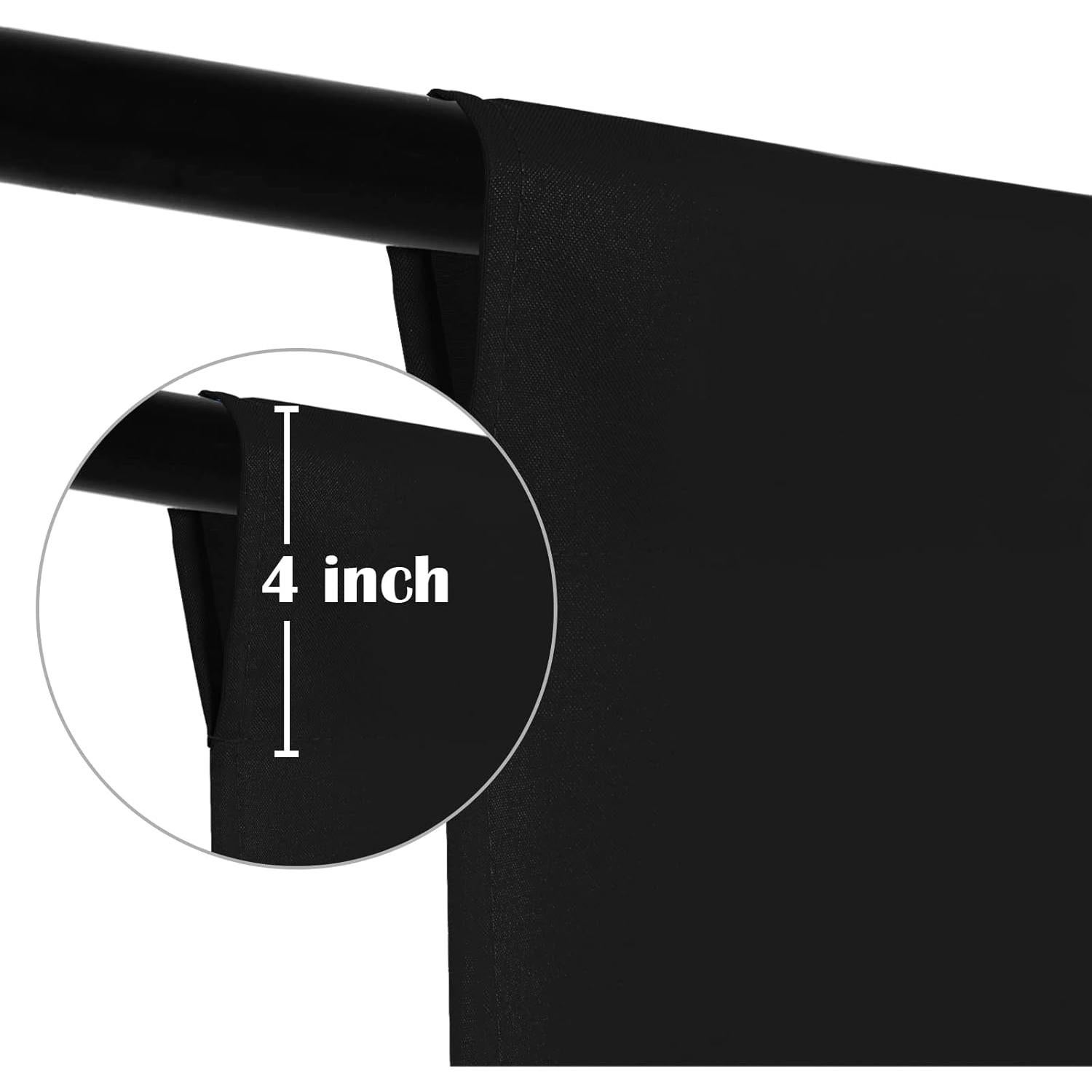 Fondo Negro para Fotografía Sugargirl 2.4x3m Alta Densidad