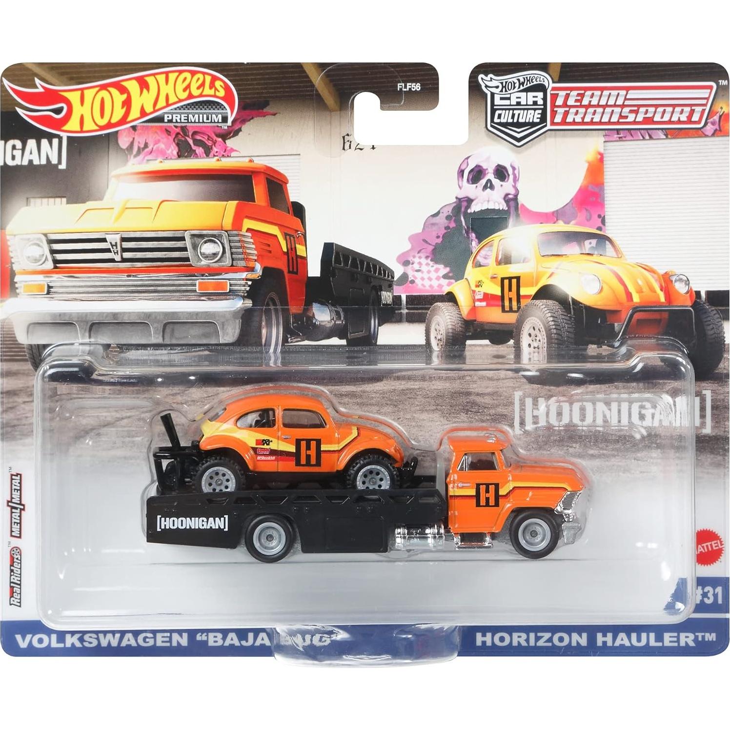 Transportador de Equipo Hot Wheels Volkswagen 1:64
