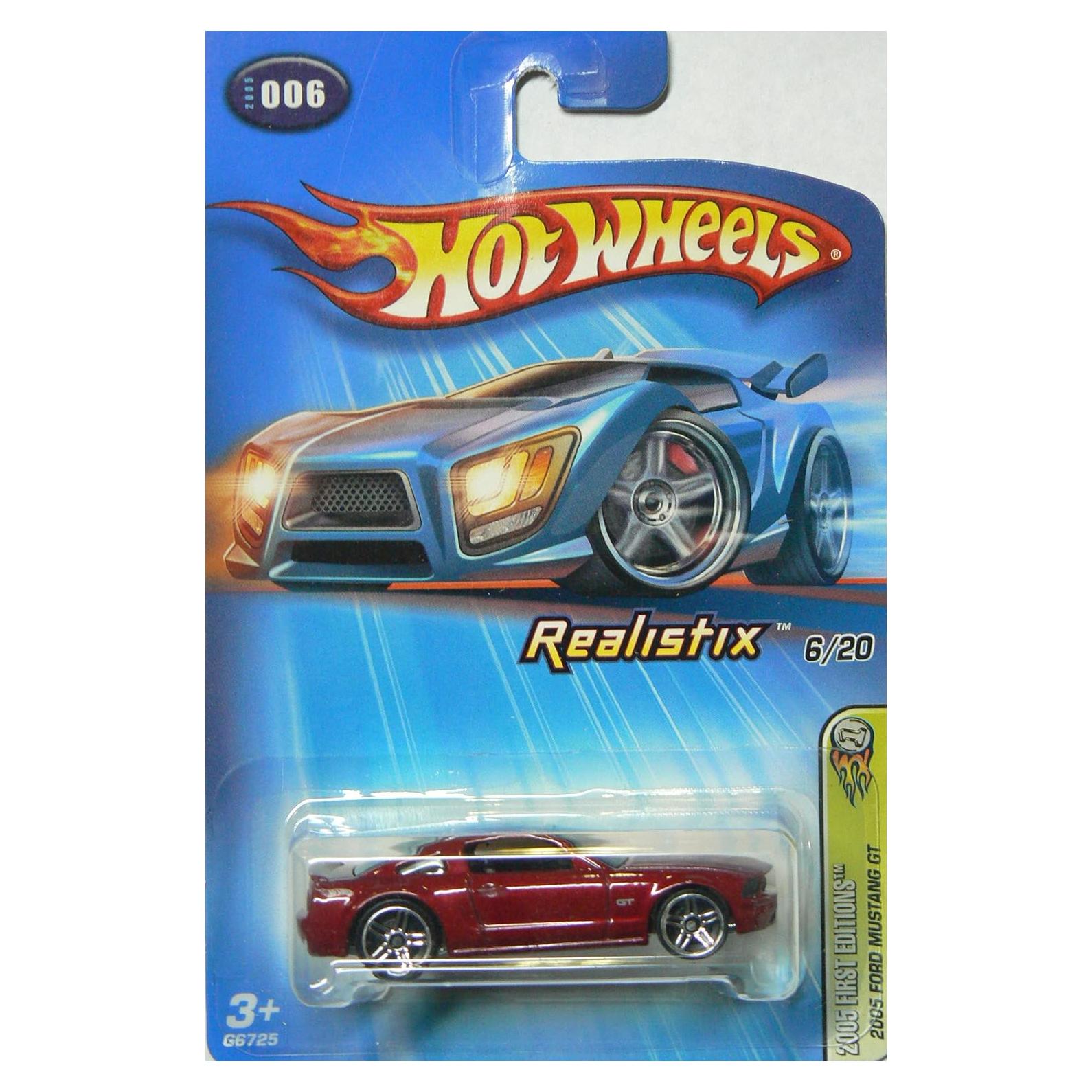 Hot Wheels 2005 Ford Mustang GT 1:64 Coche Coleccionable Mattel