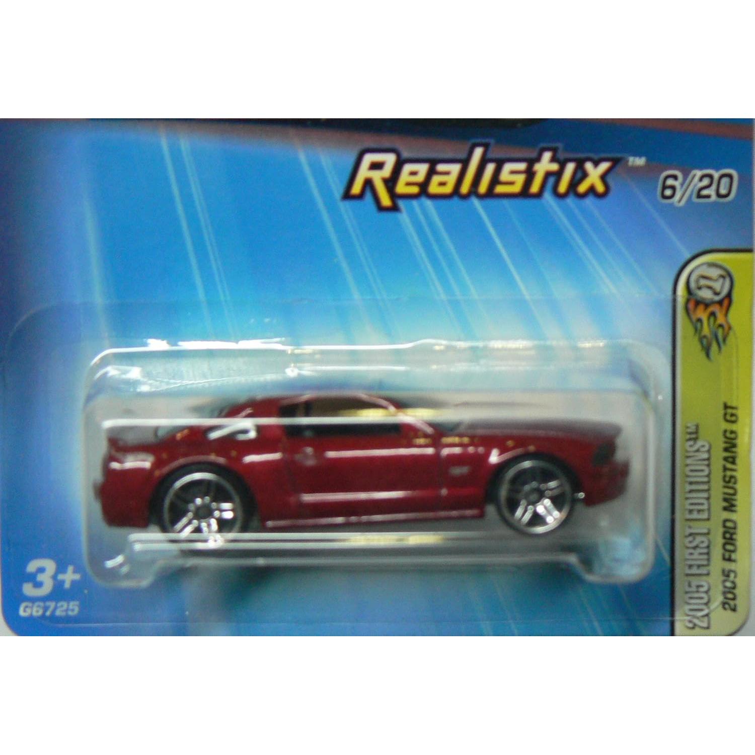 Hot Wheels 2005 Ford Mustang GT 1:64 Coche Coleccionable Mattel