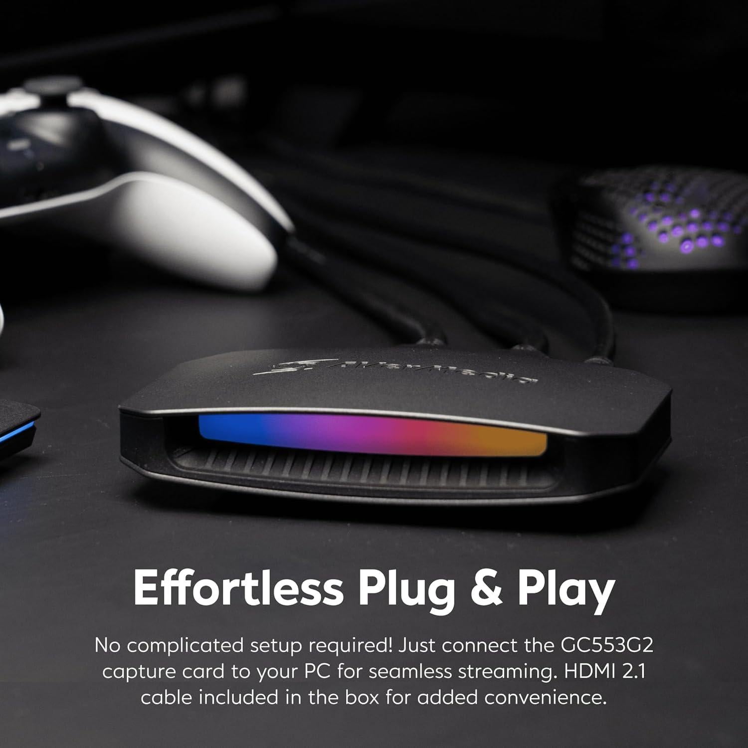 Tarjeta de Captura 4K60 AVerMedia GC553G2 HDMI 2.1, Baja Latencia