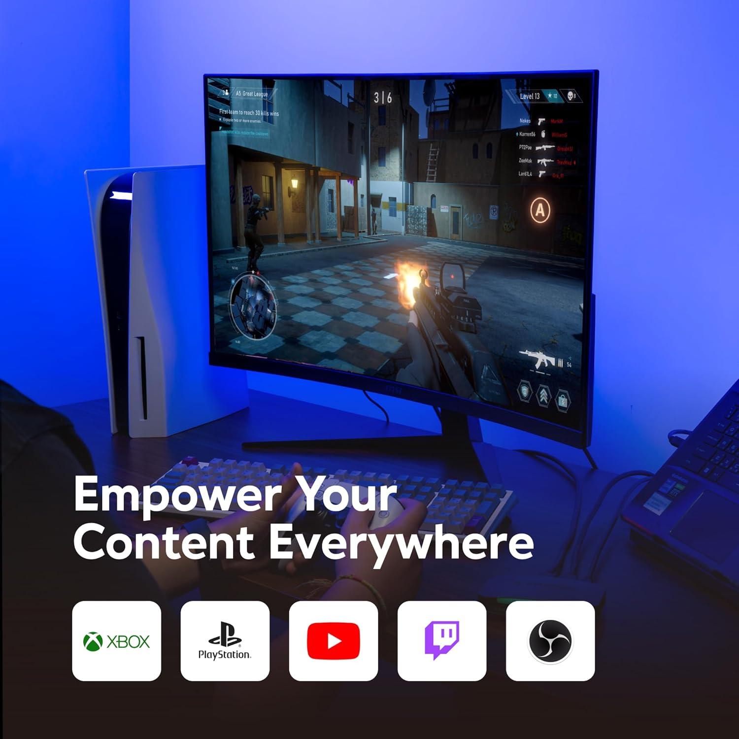 Tarjeta de Captura 4K60 AVerMedia GC553G2 HDMI 2.1, Baja Latencia