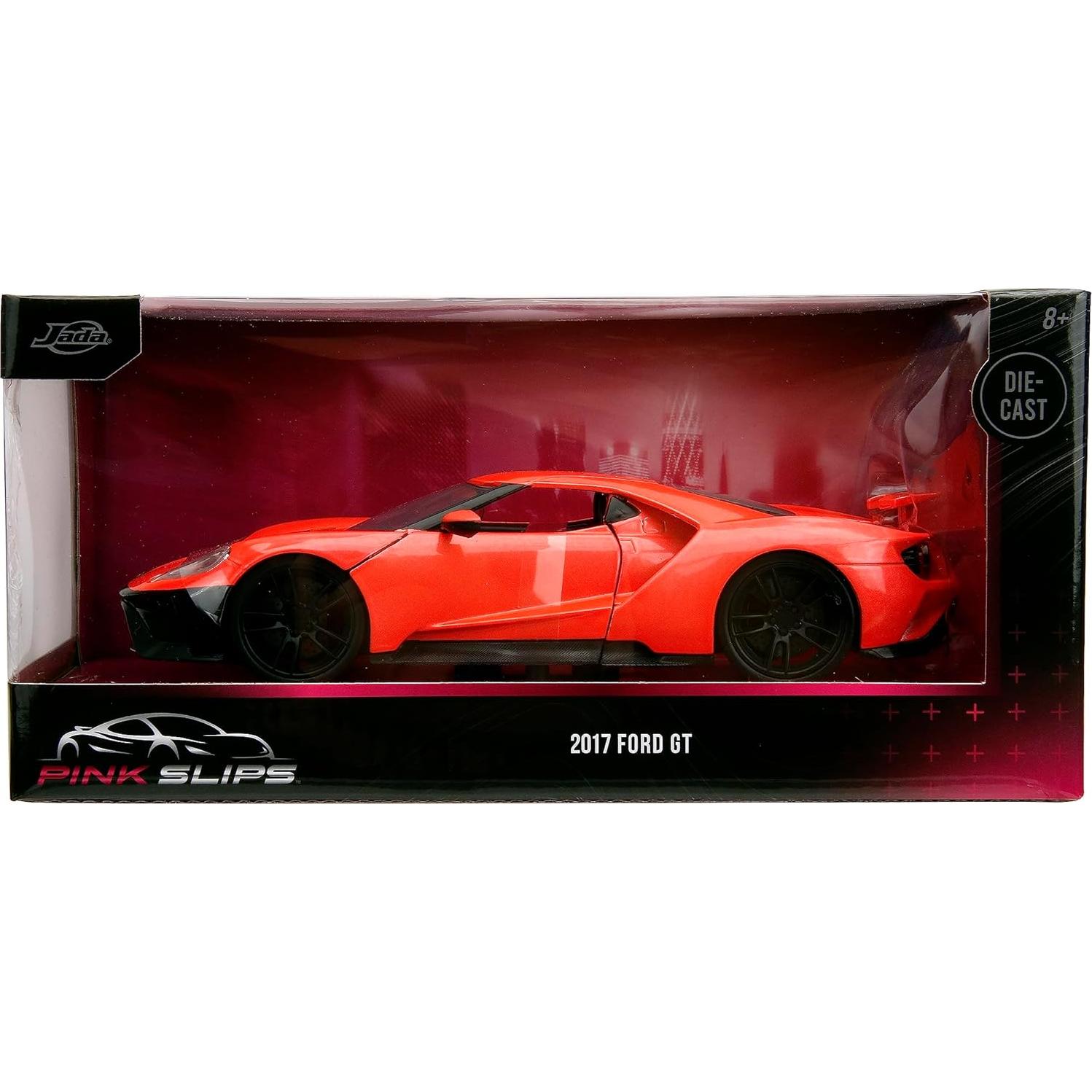 Coche de Fundición 1:24 Jada Toys Ford GT Salmón Metálico