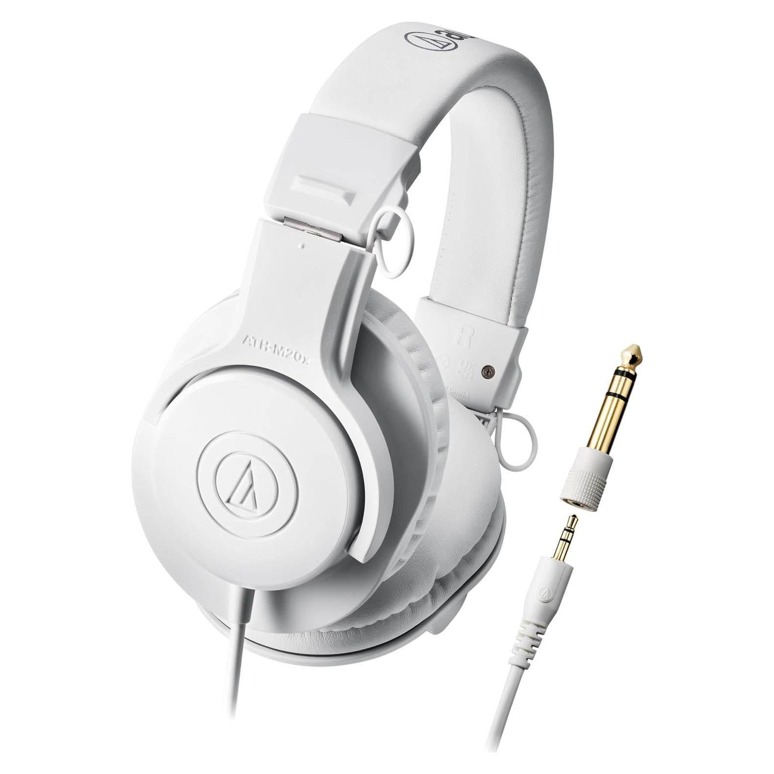 Auriculares de Monitoreo Audio-Technica ATH-M20x Blanco