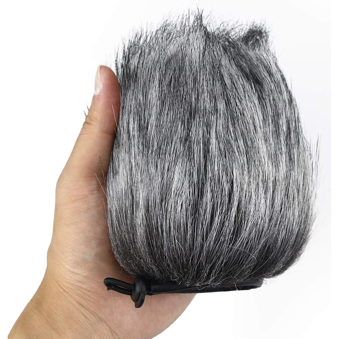 Funda de Viento Peluda para Micrófono Audio Technica AT2020