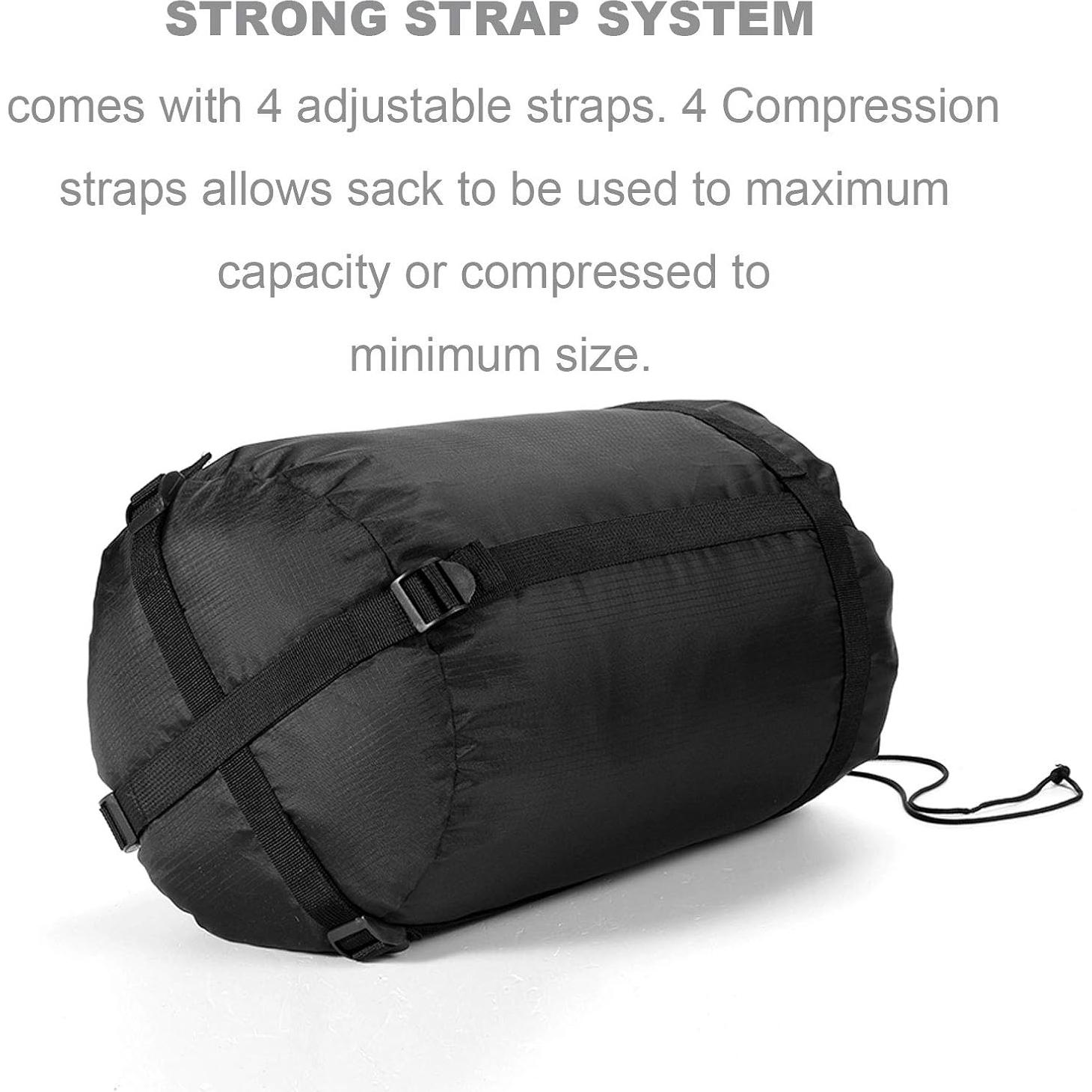 Saco de Compresión Borogo 36L 2-Pack Nylon Impermeable