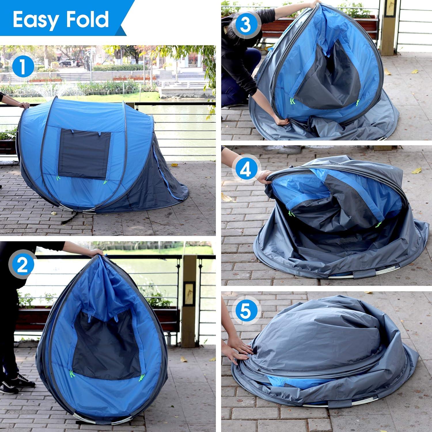 Carpa Pop Up Londtren 4 Personas Impermeable 2.8x2.0m