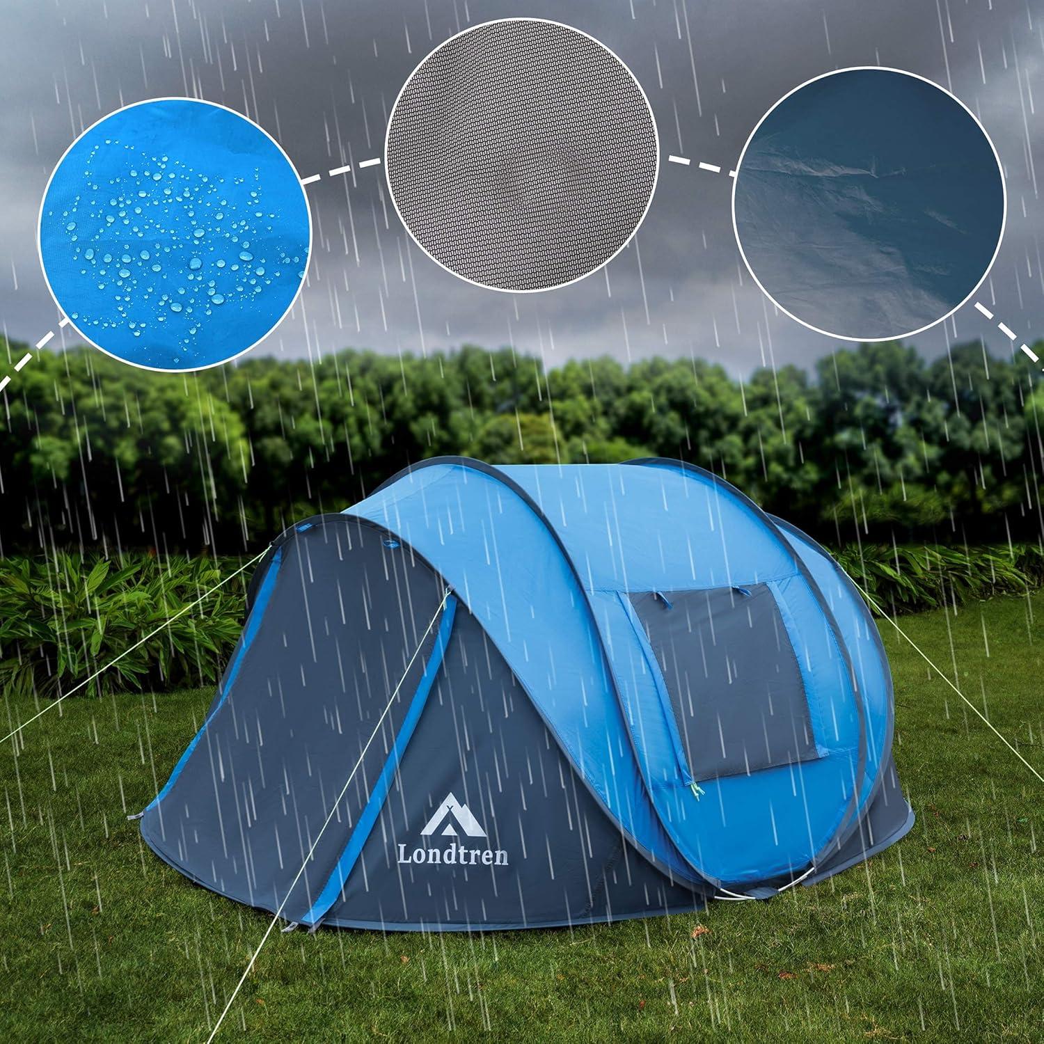 Carpa Pop Up Londtren 4 Personas Impermeable 2.8x2.0m