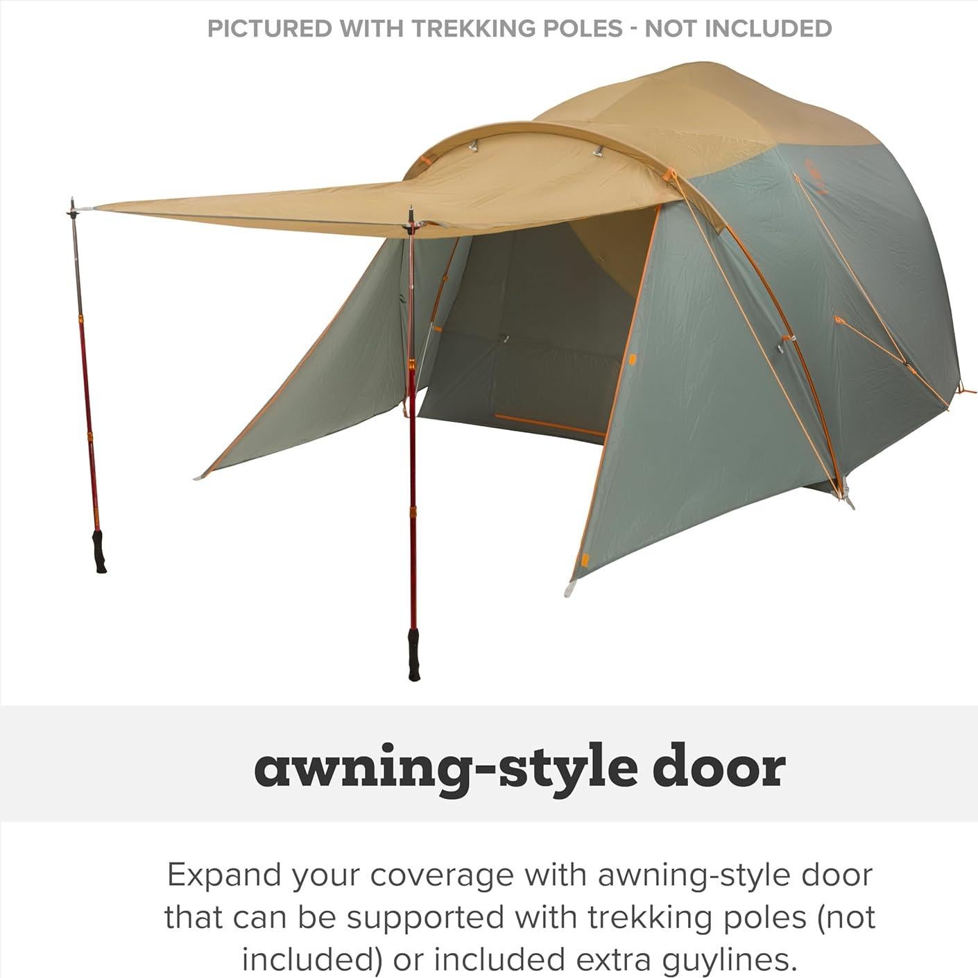 Carpa Familiar Big Agnes Casa de Cama 4 Personas Impermeable