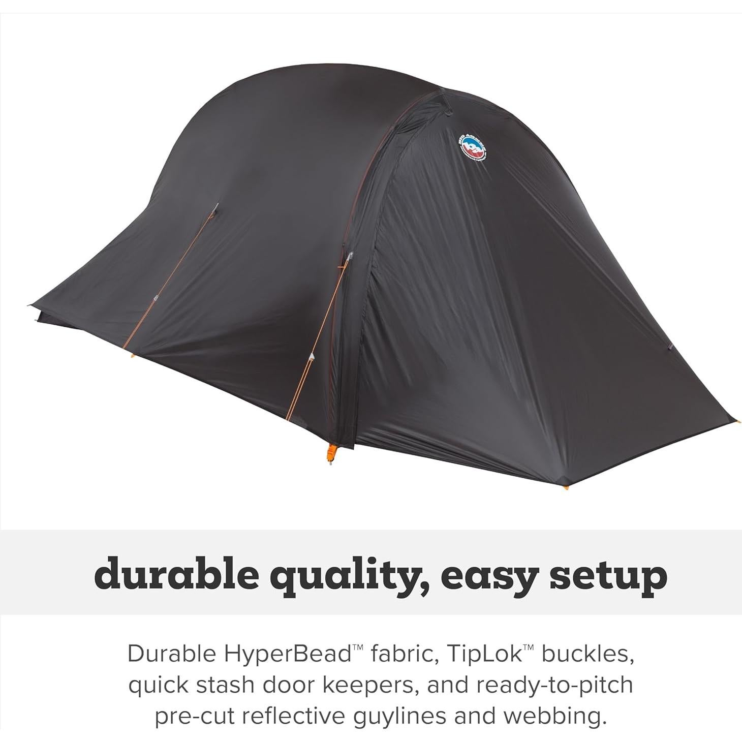 Tienda de Camping Big Agnes Fly Creek UL 1 Persona Impermeable