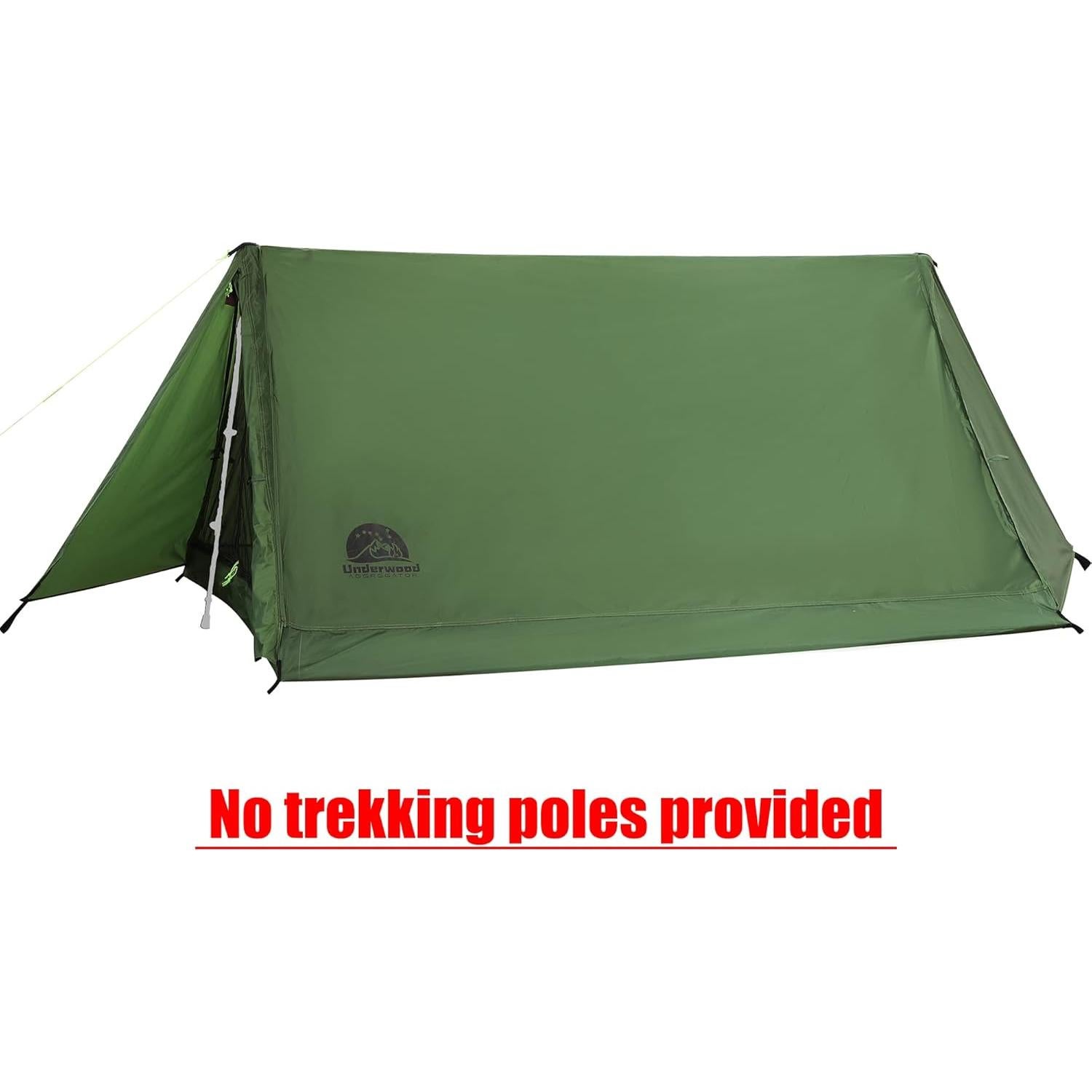 Carpa Ultraligera para 2 Personas Underwood Aggregator Verde