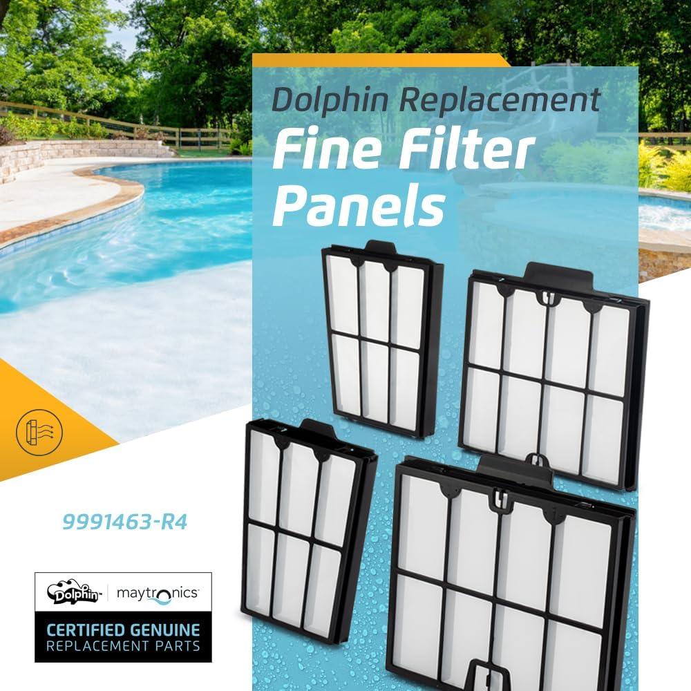 Repuesto Dolphin Paneles de Filtro Fino 4PK - Maytronics