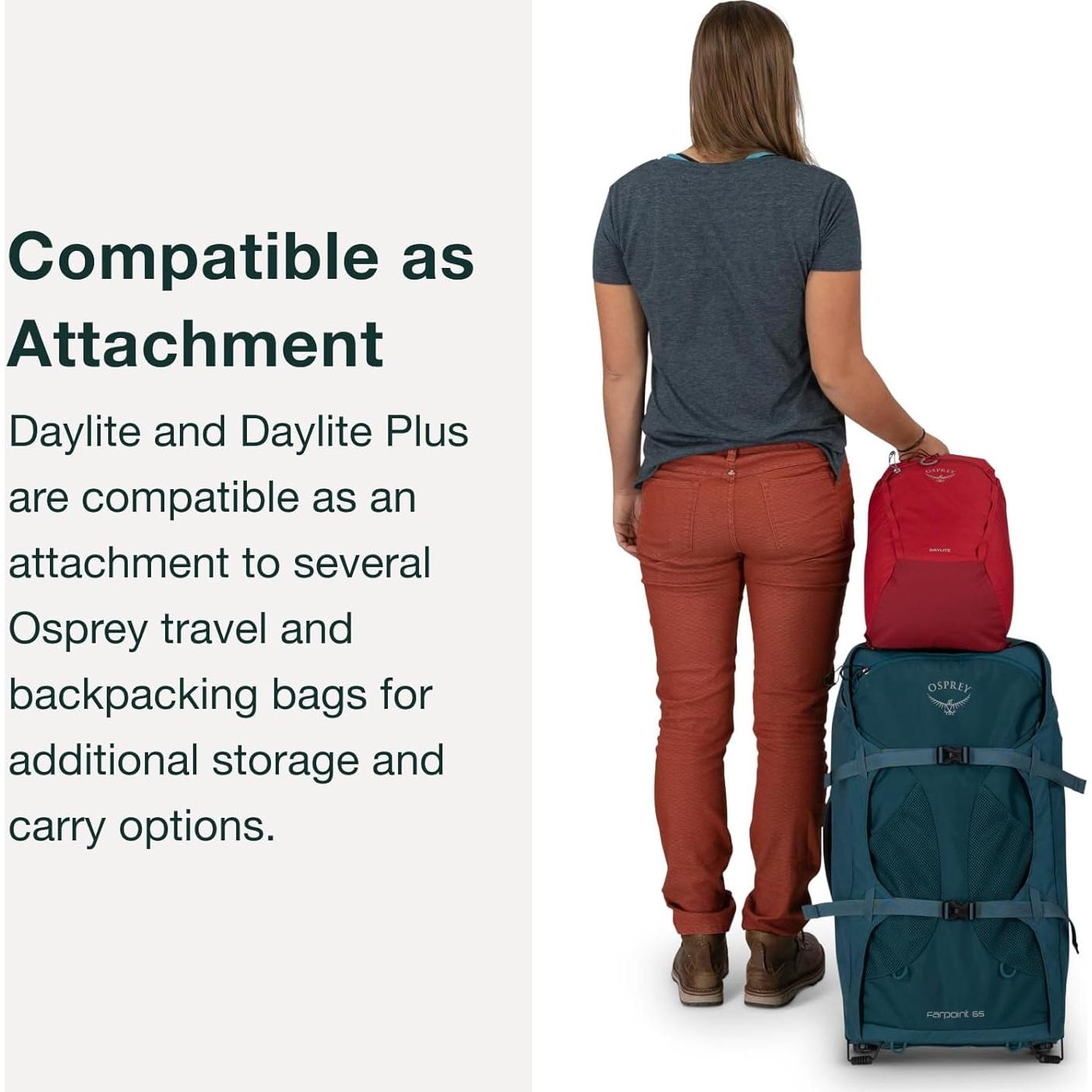 Mochila Osprey Daylite Plus Commuter Negra 20L