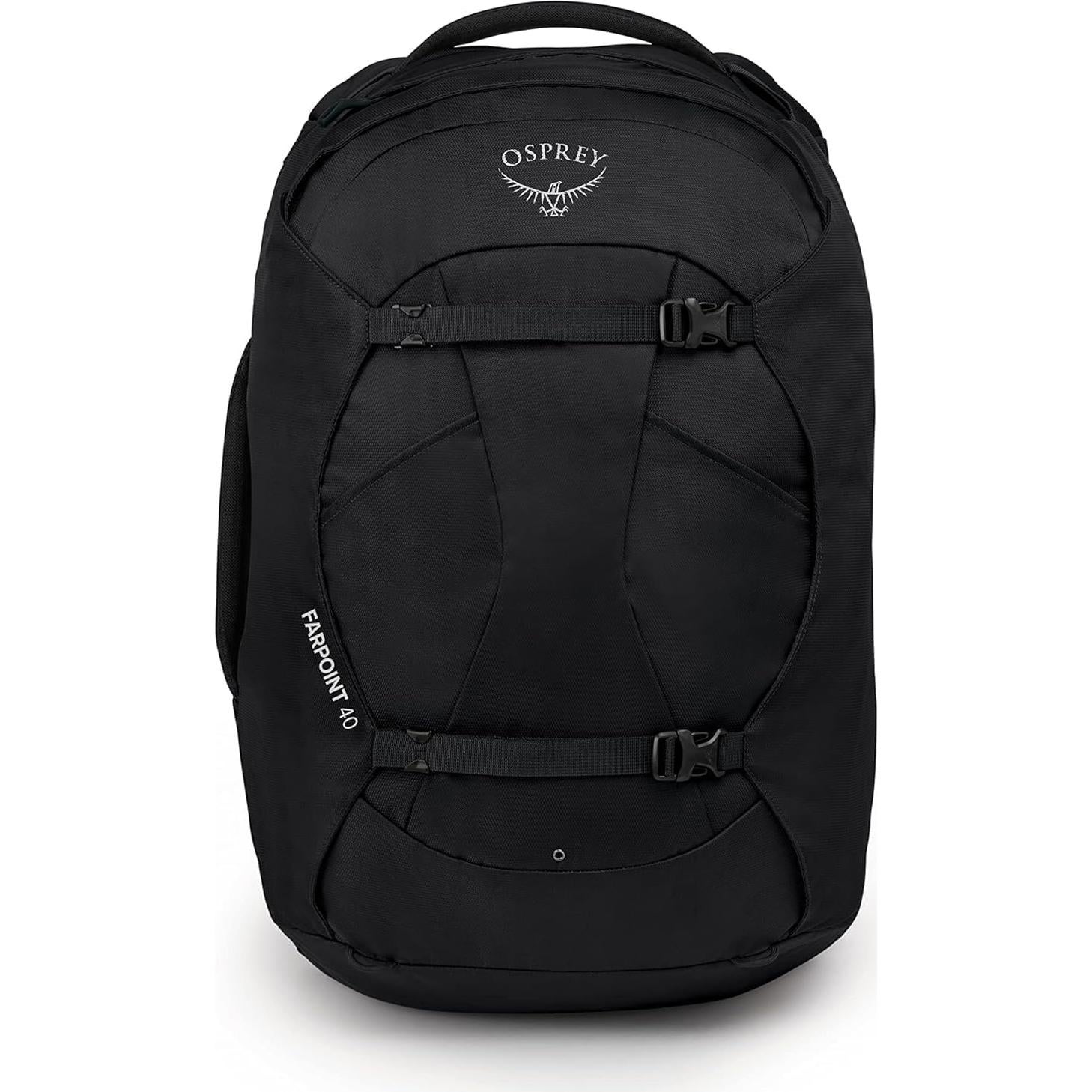 Mochila de viaje Osprey Farpoint 40L para hombres - Negra