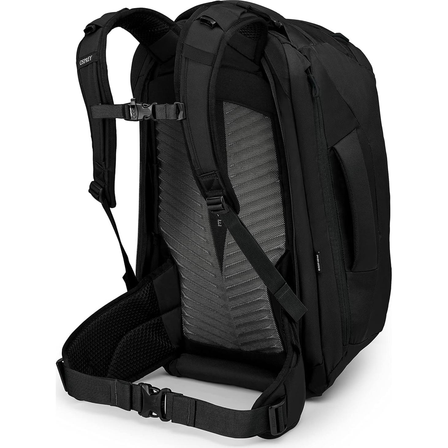 Mochila de viaje Osprey Farpoint 40L para hombres - Negra