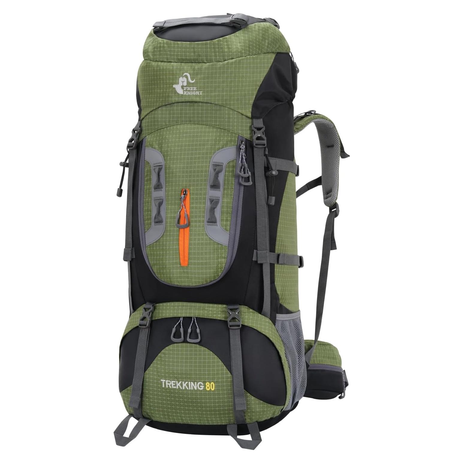 Mochila Impermeable Bseash 80L para Senderismo y Camping