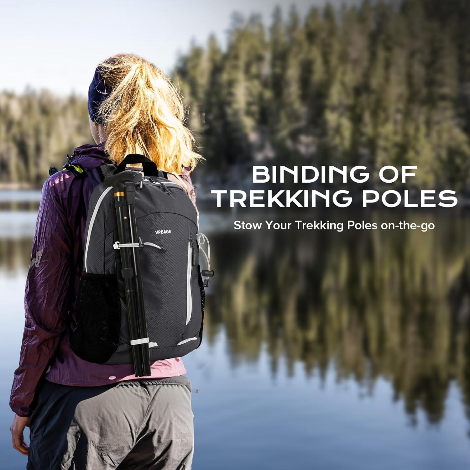 Mochila de Senderismo Resistente al Agua 15L - Unisex