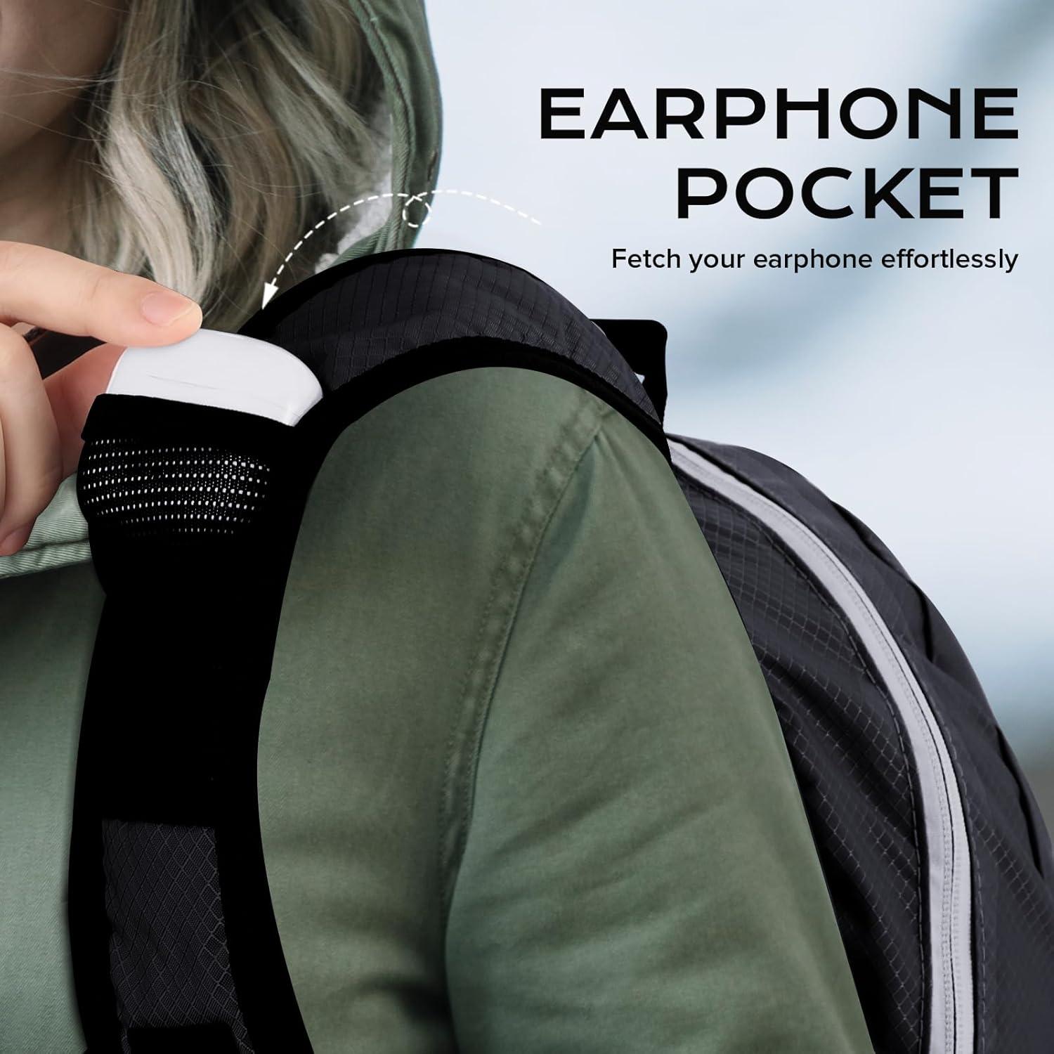 Mochila de Senderismo Resistente al Agua 15L - Unisex