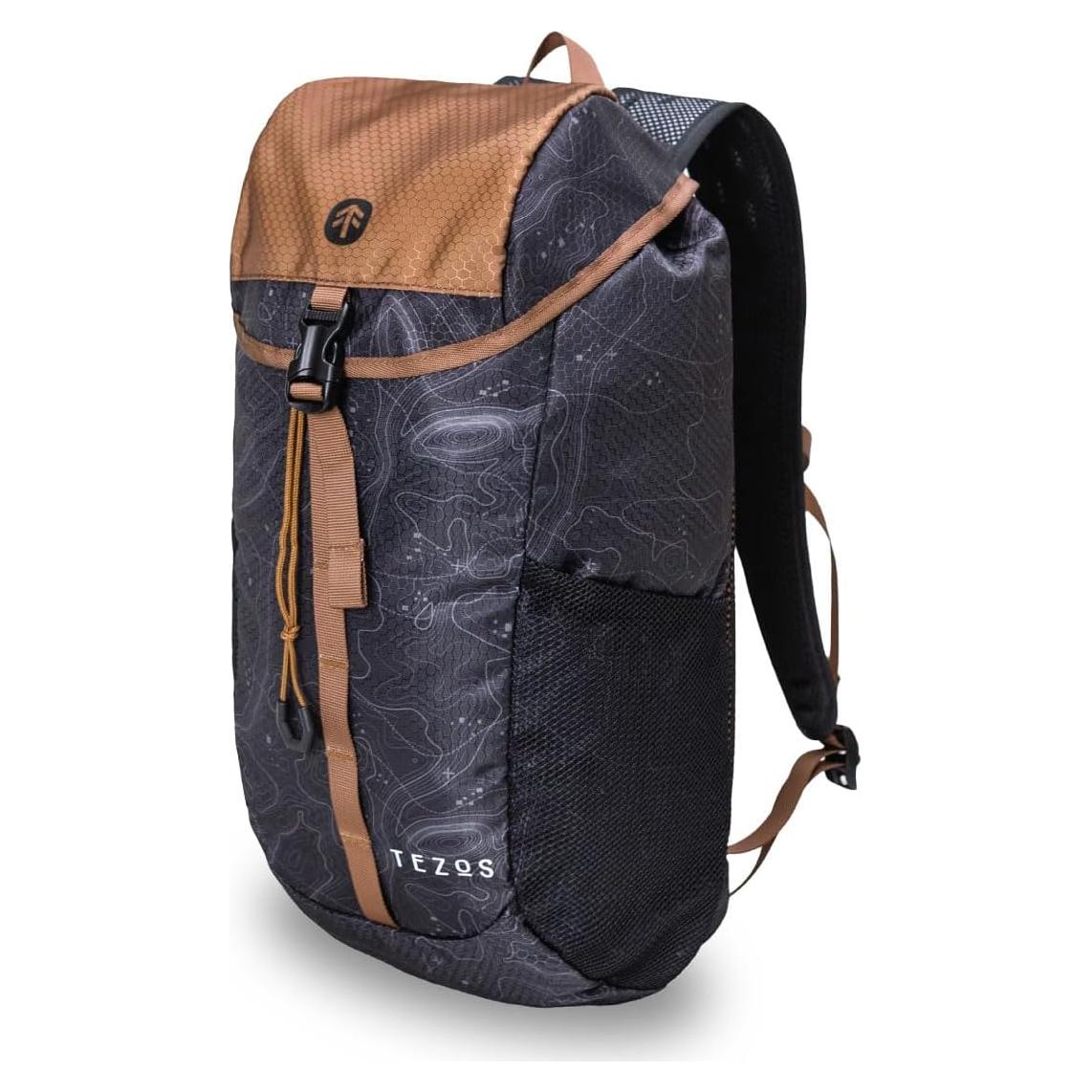Mochila Ligera Tezos Juniper 16L para Senderismo y Camping