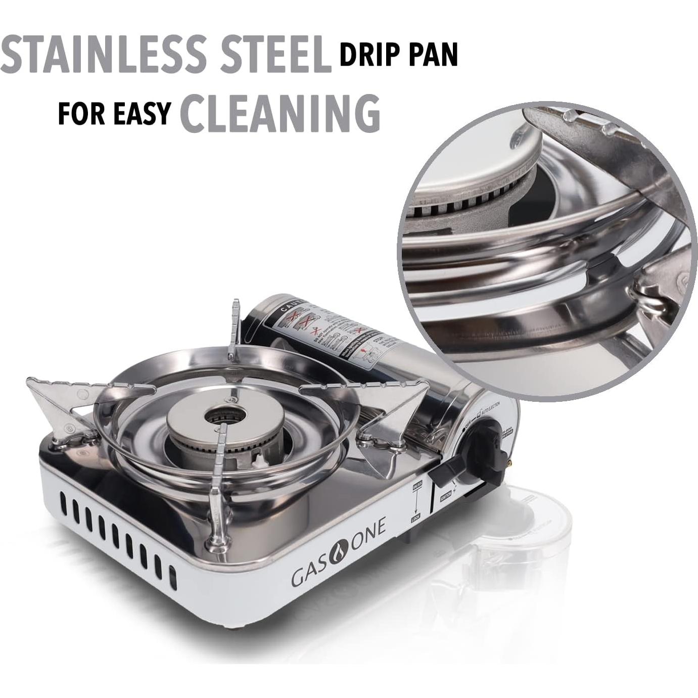 Estufa de Gas Portátil Gas One Mini Butano 2242W con Funda