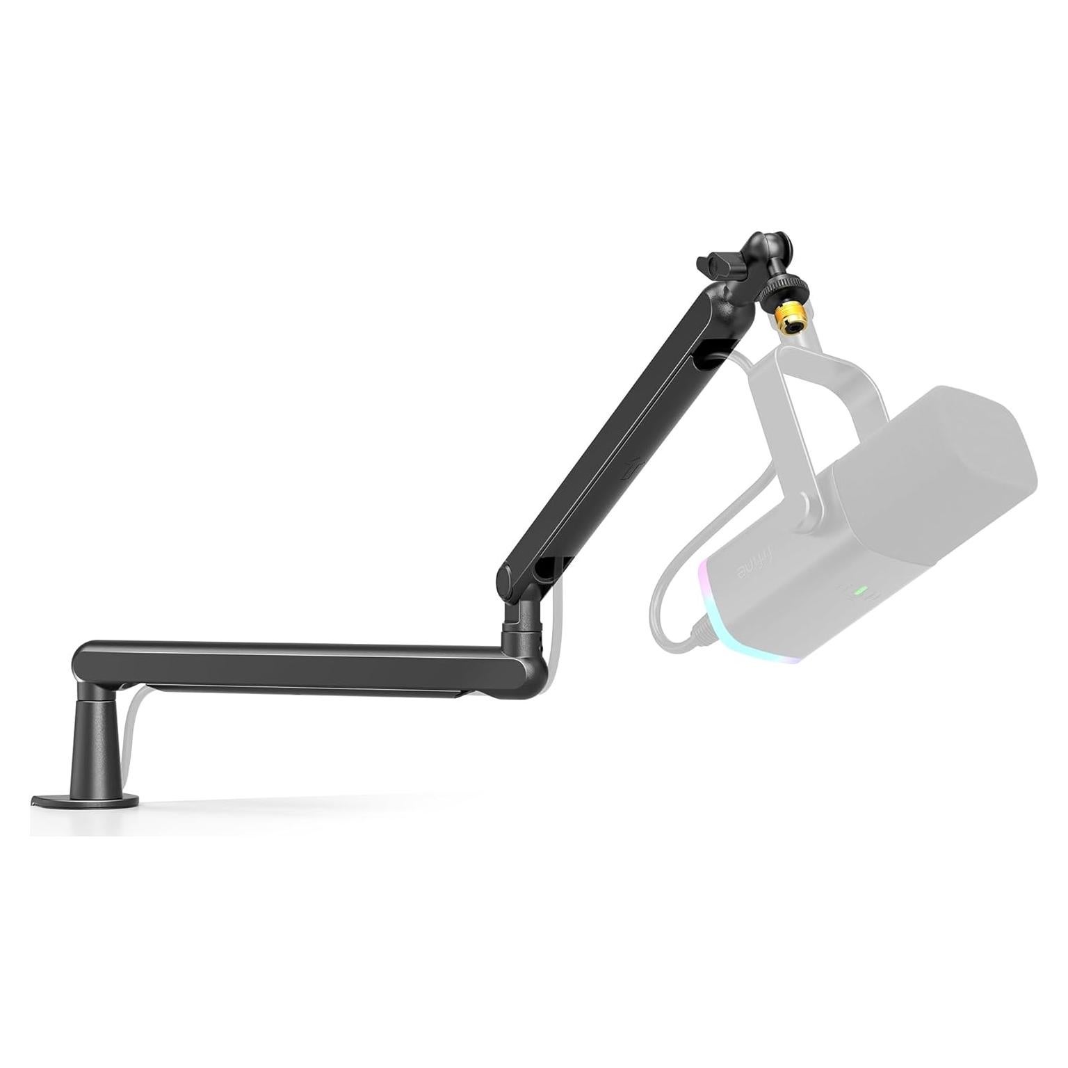 Soporte de Micrófono Ajustable FIFINE BM88 Bajo Perfil Negro
