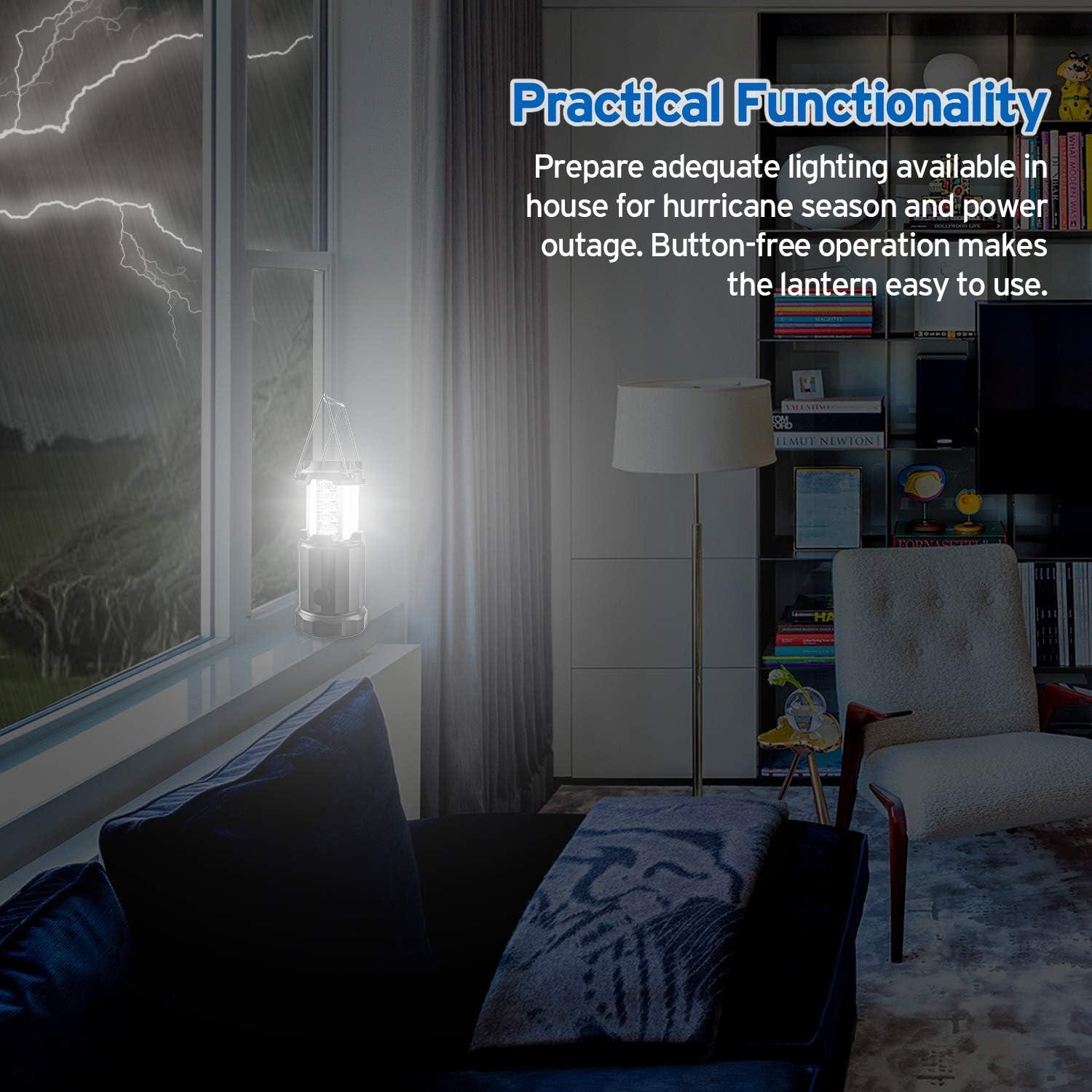 Linterna de Camping Etekcity CL30 LED 30 Horas 4 Pack