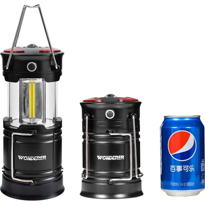 Linternas LED Recargables Wonderer 2 Pack 4 en 1 con USB