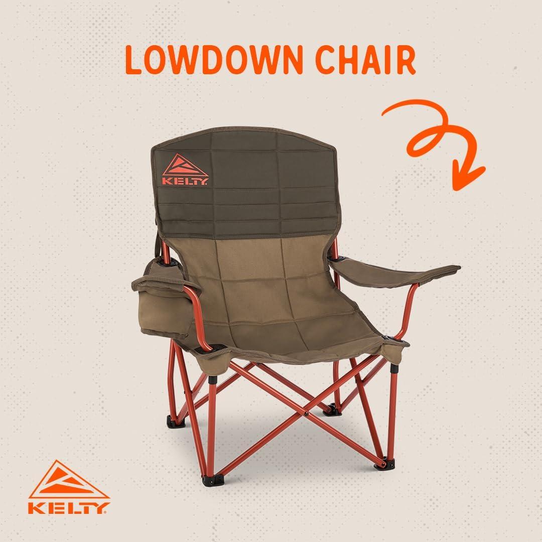 Silla Plegable Lowdown Kelty para Camping y Jardín 158.8 kg