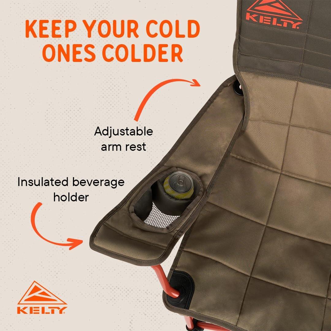 Silla Plegable Lowdown Kelty para Camping y Jardín 158.8 kg